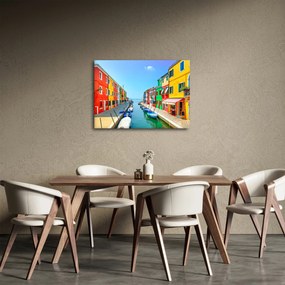 Tablou - Insula Burano, Veneția, Italia (70x50 cm)
