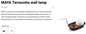 Aplica LED dimabila stil modern minimalist MAYA