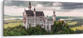 Tablou - Castelul pe stânci (120x50 cm)