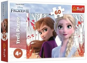 Puzzle Ice Kingdom II / Frozen II 60 bucăți 33x22cm