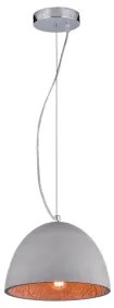 Pendul modern 1 bec E27 955CIMENT1C Elmark