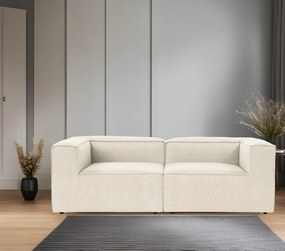 Canapea două locuri Flora (Ecru). 1073589