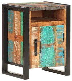 vidaXL Noptieră, 40 x 35 x 55 cm, lemn masiv reciclat