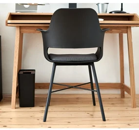 Scaun dining Unique Furniture Wrestler, negru