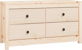 vidaXL Dulap lateral, 100x40x54 cm, lemn masiv de pin