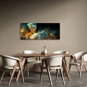 Tablou - zâna albastră (120x50 cm)