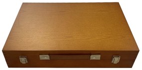 Set de pictura si desen de 174 piese, in cutie practica de cadou din lemn