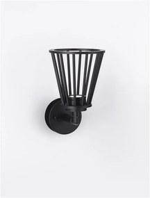 Aplica LED pentru exterior design modern IP65 Carina negru