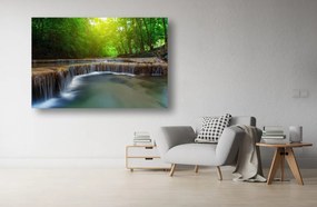 Tablou Canvas - Cascada din inima padurii