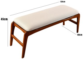 Băncuță Trish (Nuc + Crem). 1073129