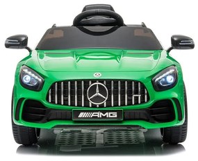 Mașină electrică Baby Mix Mercedes-Benz GTR-SAMG, verde
