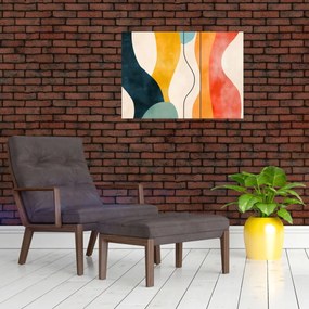 Tablou - Ilustrație colorată minimalistă II. (70x50 cm)