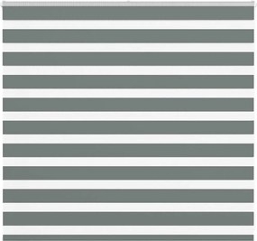 vidaXL Jaluzea tip zebra gri închis lățime țesătură 155,9 cm poliester