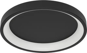 Eglo 901909 - LORETELLO‑Z Plafonieră LED RGBW dimabilă, 19,6 W, 230 V, Ø 35 cm, negru