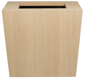 Ghiveci din lemn cu auto-irrigare NATURA, mic de eleganță, mai multe variante - Hobby Flower Dimensiuni: 45 x 45 x 40, Culoare: stejar deschis