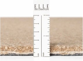 Covor în culoare naturală țesut manual rotund din lână ø 200 cm Puristic Knots – Elle Decoration
