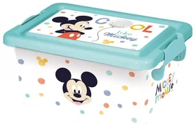 Disney Mickey cutie de depozitare din plastic 3,7 L