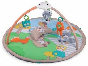 Centru de Activitati Bebelusi NOVOKIDS™ Forest Friend, saltea activitati copii, cu melodii si proiectie tavan, Set 3 jucarii din plus detasabile