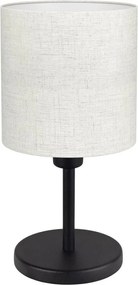 Eglo 32219 - Lampă de masă MONTETTO 1xE14/40W/230V crem/negru