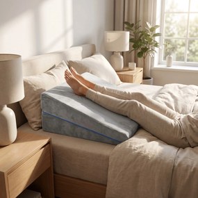RESIGILAT Perna suport 3-in-1 reglabila 11/19/30 cm, memory foam, anti-reflux/anti-sforait