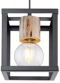 Pendul design modern HAGAR negru 15476H GL
