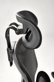 Scaun de birou ergonomic Macar - negru