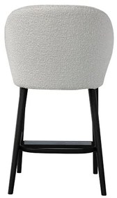 Scaun de bar din lemn tapitat cu material sau piele ✔ model CAPRICE