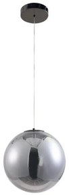 Pendul LED design modern decorativ EDITH fumuriu