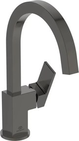 Baterie lavoar Ideal Standard Atelier Extra pipa rotativa gri Magnetic Grey
