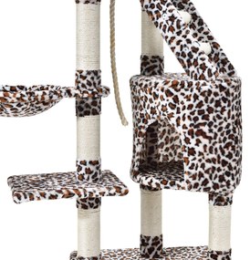 Jusky Stâlp pentru zgâriere pisică Buffy - leopard