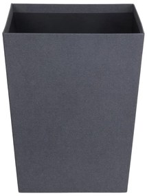 Coș de gunoi negru Sofia Canvas Paper Laminate – Bigso