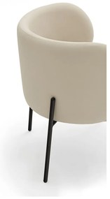 Fotoliu din imitație de piele alb Mogi - Teulat