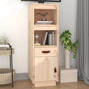 vidaXL Dulap înalt, 34x40x108,5 cm, lemn masiv de pin