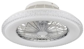 Ventilator LED dimabil de tavan Globo 03654 CORUSSO LED/40W/230V 3000-6500K + telecomandă