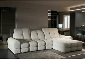 Coltar extensibil confortabil TOLLO MINI, sezlong dreapta, stofa catif