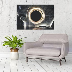 Tablou - Show de lumini în ploaie (90x60 cm)