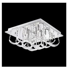 Luxera 64314 - Plafoniera BACARAT 12xG4/20W/230V