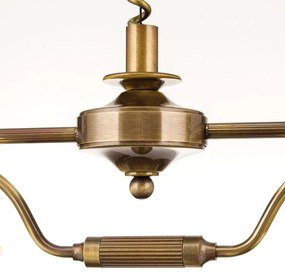 Lustra realizata manual design rustic ARTDESIGN, patina/ champagne