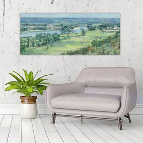 Tablou - Theodore Robinson, The Valley of the Seine, From the Hills of Giverny, reproducere (120x50 cm)