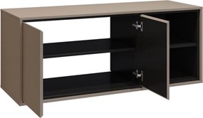Dulap lemn masiv baie Irvella pentru chiuvetă, 120 × 51 × 48 cm - Crem