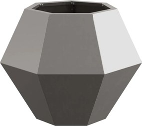 vidaXL Jardinieră Ruginit 50 x 50 x 40 cm Oțel rezistent de intemperii