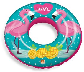 Inel gonflabil flamingo și junglă 50 cm