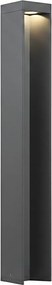 Maytoni O596FL-L9GR4K1 - Lampă LED de exterior ESSEN, 9W, 230V, IP54, neagră