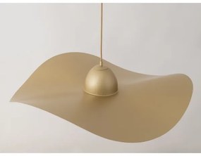 Lustră pe cablu KAPELLO 1xE27/60W/230V d. 76 cm aurie