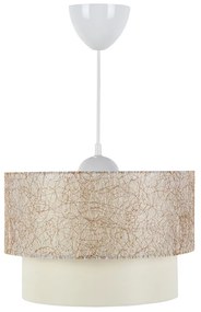 Lustra Duovela Bej-Auriu 30x20 cm