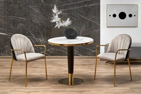 Set masa rotunda Morata + 2 scaune K500 bej