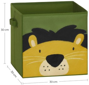 Set de 3 cutii de depozitare pliabile FRIENDS