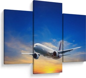 Tablou cu avion (90x60 cm)