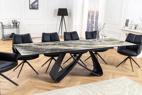 Masa Extensibila cu Blat Ceramic, Taupe, INFINITY 180-220-260cm