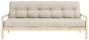 Canapea bej extensibilă 205 cm Knob – Karup Design